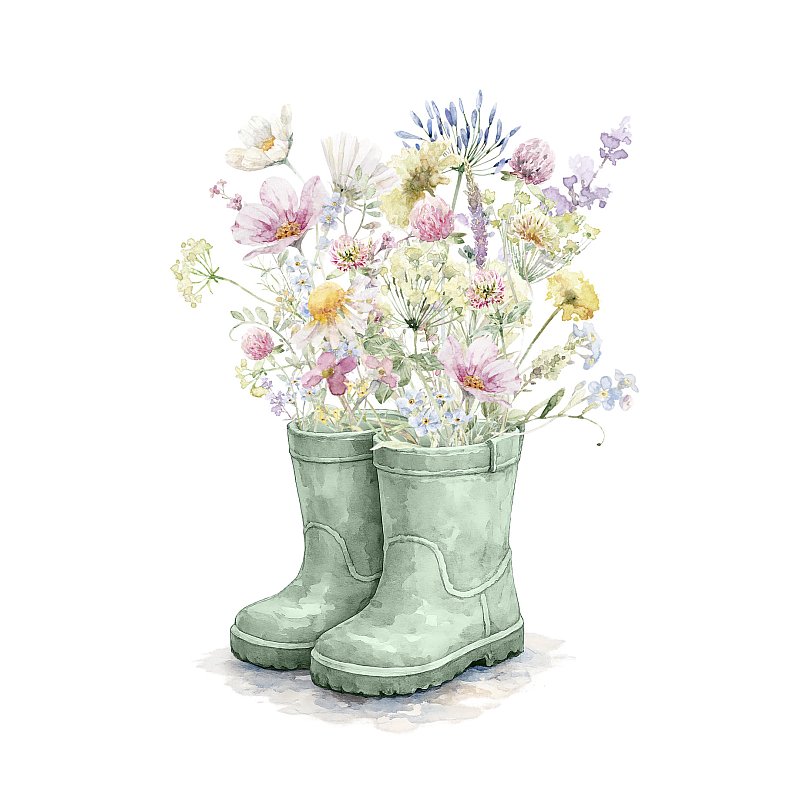 Boots & flowers sage cr.jpg